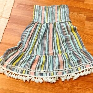 Blue island beach cover up dress size xs